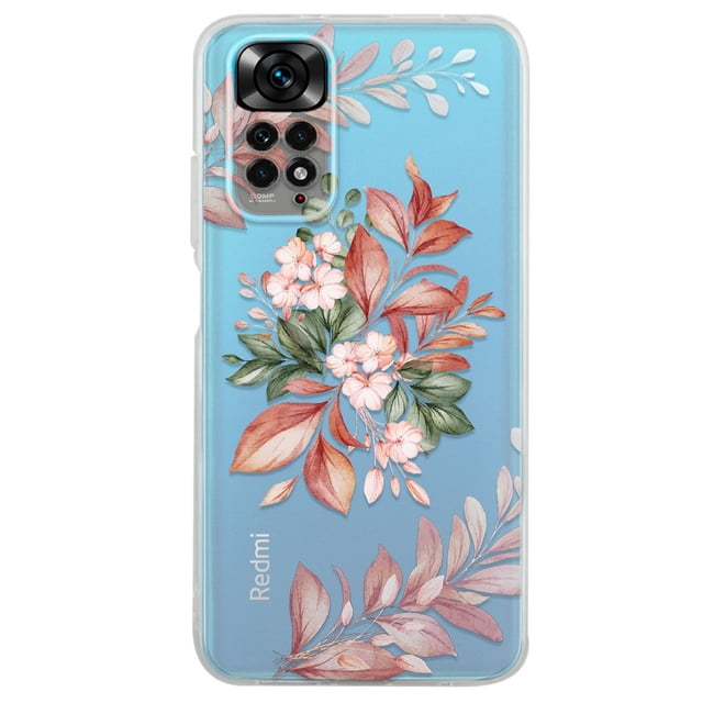 Funda Protector para Xiaomi Redmi Note 11S InstaCase Antigolpes Flores
