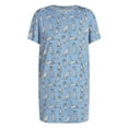 thumbnail image 6 of Joyspun Women’s Dreamy Soft Collection Short Sleeve Sleep Shirt, Sizes S/M to 2X/3X, 6 of 7