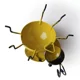 thumbnail image 5 of Abejas de hierro forjado que se pueden colocar en paredes, balcones, jardines y otras escenas tamaño: grande, mediano, pequeño, uno grande, dos medianos, uno pequeño (un juego de cuatro) mat, 5 of 5
