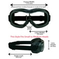 thumbnail image 4 of Bikershades Fit-over RX Glasses Smoke & Clear & Yellow Goggles Prescription for Motorcycle Riding, 4 of 6