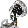 thumbnail image 4 of XtremepowerUS Tank Top Portable Propane Radiant Heater, 15,000 BTUs, Instant Infrared Heat, For Jobsite/Garage/Workspace, Up to 96 Hrs on 20lb Tank, Outdoor Use Only, 4 of 7