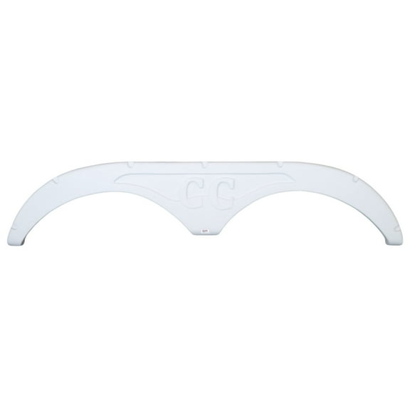 Icon 12713 Tandem Axle Fender Skirt FS2713 for Forest River - Polar White