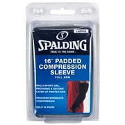 Spalding NBA 16" Padded Compression Sleeve, Large, Black