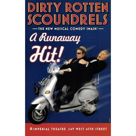 Dirty Rotten Scoundrels (Broadway) POSTER (11x17)