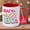 Red, variant on 80s Retro Cassette Tape & Neon Nostalgia Ceramic Mug - Non-Slip Coffee Cup with 80th Theme Design, Durable Drinkware for 80 Year Olds, Grandma/Grandfather (Birthday/Christmas/New Year Gift) - Hand Wa