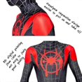 thumbnail image 3 of FeiKong Disfraz de Spiderman para cosplay, Spider Man Into The Spider Verse, Miles Morales, mono de cosplay, disfraces de Halloween para niños-c, 3 of 5