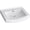 White, variant on Proflo PF6001WH Otter Creek 20" Rectangular Vitreous China Pedestal Bathroom Sink - White