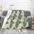 thumbnail image 2 of XMXT Throw Blanket, Cartoon Walking Elephant Machine Washable Blankets for Sofa, 50 x 40 inches, 2 of 9