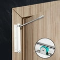 thumbnail image 1 of Fiudx Cierrapuertas Hidráulicas y Amorfas Puertas de Madera, Bisagra Resistente, Mecanismo de Recurso Ajustable, Guía de Fácil Instalación, Apto para Dormitorios y Oficinas, Hasta 35 Kg de Peso., 1 of 4