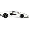 thumbnail image 3 of Lamborghini Countach LPI 800-4 White "Spettacolare" Series Diecast Model Car by Hot Wheels, 3 of 4