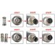 thumbnail image 3 of Universal Motorcycle 50mm Db Killer Exhaust Moto Bezel For All Off-road Motocross Riders, 3 of 4