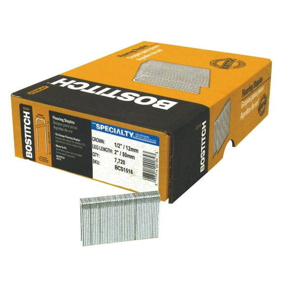 STANLEY BOSTITCH 15-1/2GA 2" FLR Staple BCS1516