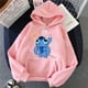 thumbnail image 3 of Sudaderas con capucha de Disney Stitch para mujer, sudadera Harajuku de los 90, ropa de calle de Manga, Unisex, 3 of 5