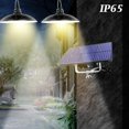 thumbnail image 4 of Solar Light for Outside with Remote Control 32 LED Solar Hanging Lamp IP65 Waterproof Camping Outside Light 180 ° Adjustable Solar Panel Solar Led Wall Light for Garden, Home Decorate (Warm Light), 4 of 7
