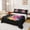 Black 03, variant on Feelyou Drip Donut Basketball Twin Sheets for Boys, Ice cream Sport Bedding, Orange Black, 3-Piece, 1 Flat Sheet, 1 Fitted Sheet and 1 Pillowcase