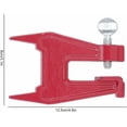 thumbnail image 2 of Tornillo de banco universal para afilar motosierras, accesorio de afilado portátil de acero duro duradero, acabado anticorrosión, bloqueo seguro de la barra guía para afilar la cadena de la sierra, 2 of 5