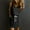 Black, variant on Jerdar Women Casual Drawstring Sundress Sleeveless Crewneck Elastic Waist Short Dress with Pockets for Daily Vacation L