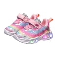 thumbnail image 3 of Gubotare Sneakers for Toddler Boys Boys Girls Light Up Shoes Lightweight Mesh Breathable Adorable Led Flashing Running Sneakers for Toddler and Little Kid Size 11.5 (Pink,11.5 Little Kid), 3 of 7