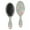 White-1, variant on Hair Brush Black Leopard Cushion Base Hair Brushes Touch Paddle Double Sided Pattern Oval Hairbrush
