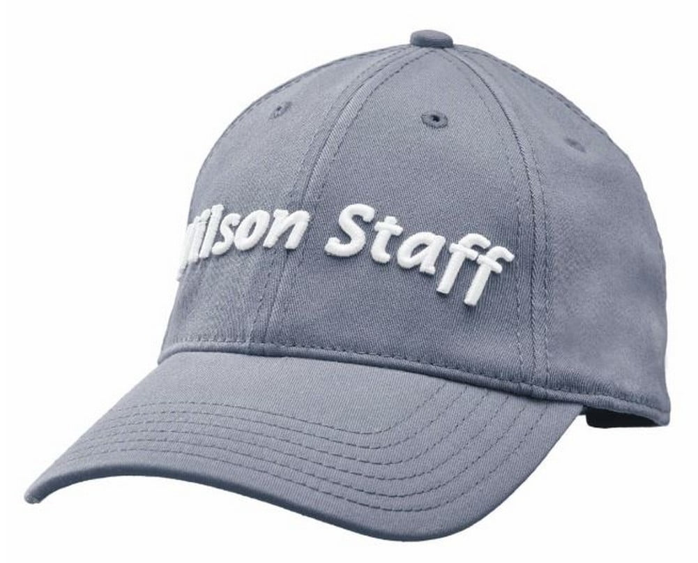 Wilson Staff W/S Relaxed Fit Golf Baseball Cap Hat Adjustable WGH5900GR