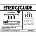 thumbnail image 2 of Hunter 52" Astoria White Ceiling Fan with Light Kit and Pull Chain, 2 of 2