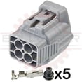 thumbnail image 3 of Ballenger Motorsports - 4 Way TS Connector Plug Kit - Gray Replacement for 90980-10942 for A/C connections, 3 of 4