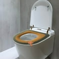 thumbnail image 6 of Winter Toilet Seat Cover with Handle | Thickened Knitted Toilet Ring | Washable Soft Toilet Seat Pad | Elongated Toilet Covers for Round & Rectangular Toilets, 6 of 6