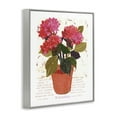 thumbnail image 4 of Stupell Industries Bold Red Hydrangea Botanical & Floral Painting Gray Framed Art Print Wall Art, 11 x 14, 4 of 10
