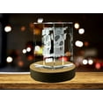 thumbnail image 2 of Cute Cow 3D Engraved Crystal 3D Engraved Crystal Keepsake/Gift/Decor/Collectible/Souvenir, 2 of 7