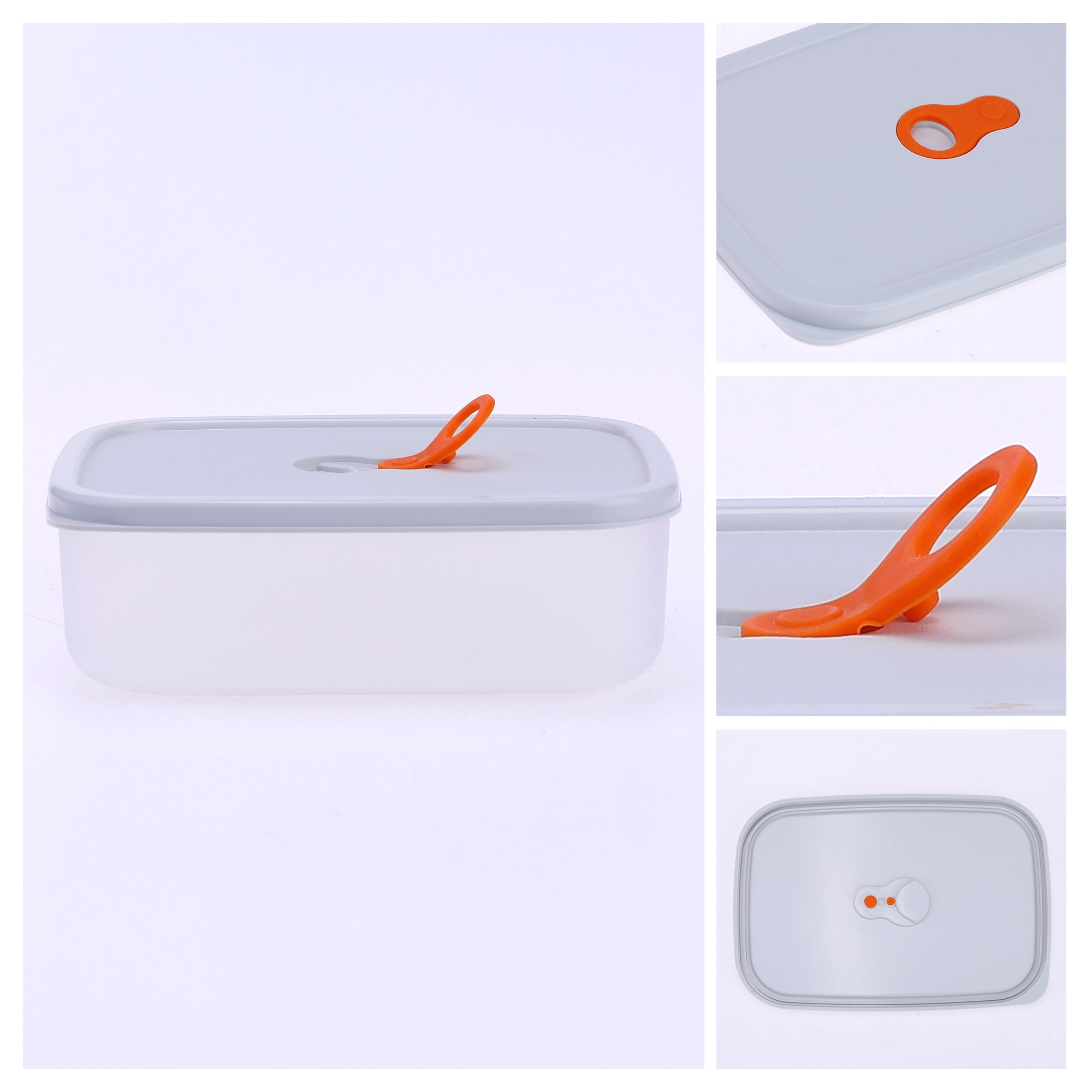 Unique Bargains Meal Prep Food Containers 3 Packs Rectangle