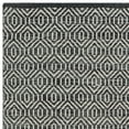 thumbnail image 5 of SAFAVIEH Montauk Grozda Geometric Cotton Runner Rug, Ivory/Dark Grey, 2'3" x 7', 5 of 6