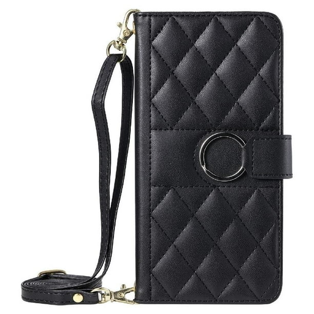 Funda tipo billetera GANGXUN para Google Pixel 8A – Tapa abatible con correa para mujer