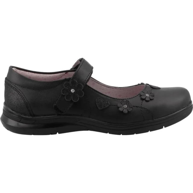 Flats Niña Escolares VAVITO Comodas Casuales Formal Gala negro 21.5