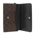 thumbnail image 6 of Coach Women's Signature Canvas Wallet No Size (Black), 6 of 6
