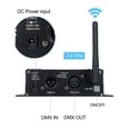 thumbnail image 5 of DMX 512 2.4G Wireless Controller Transmitter Receiver LCD Display Power Adjustable Repeater Lighting Controller 35 Groups ID Coding, 5 of 5
