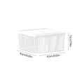 thumbnail image 3 of Vwrxbz Stackable Refrigerator Organizer Bins with Lids Kitchen Food Storage Containers Sealed Clear Snack Nut Box Transparent, 3 of 9
