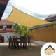 thumbnail image 4 of Sombra solar exterior rectangular color beige arena | Tela de sombra comercial resistente | Toldo transpirable bloqueador UV para patio, jardín, caja de arena, pérgola, patio trasero | PVC, 4 of 8
