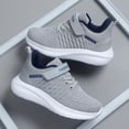 thumbnail image 5 of enyan Boys Shoes Running Shoes Lightweight Sport Girls' Athletic Shoes (Toddler/Little Kid/Big Kid) Grey,13, 5 of 7