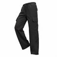 thumbnail image 2 of QSXADF Men's Casual Loose Straight Leg Pants Quickly Dry Pants Straight Leg Full Length Outdoor Hiking Windproof Men's Casual Trousers, 2 of 5
