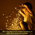 thumbnail image 4 of Cadena de luces navideñas para exteriores 204 pies 600 LED para árbol de Navidad, fiesta de barbacoa, patio o decoración de bodas Adepaton CJWUS-6470, 4 of 7