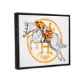 thumbnail image 3 of Stupell Industries Jockey Riding Race Horse Glam Fashion Logo Graphic Art Jet Black Floating Framed Canvas Print Wall Art, Design by Ziwei Li, 3 of 6