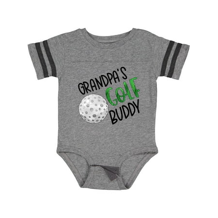 

Inktastic Grandpa s Golf Buddy with Golf Ball Gift Baby Boy or Baby Girl Bodysuit