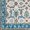 Ivory, Blue, Rust / Vinemont, variant on Hauteloom Navarino Wool Living Room, Bedroom Area Rug - Traditional - Peach, Medium Gray, Mustard - 5'6" x 8'6"
