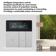 thumbnail image 3 of NFTIGB 16A Smart Color Thermostat, Wi-Fi Programmable Electric Heating Temp Controller with LCD Display for Office Home Hotel Shopping Mall, 90V-240V Gray (3.4 inches / 8.6 cm), 3 of 9