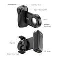 thumbnail image 4 of Ulanzi MA35 Magnetic Selfie Phone Camera Grip Tripod Mount 2-in-1 Phone Clip, Vertical and Horizontal Mode, Comfort Grip With Bluetooth Shutter, 4 of 10