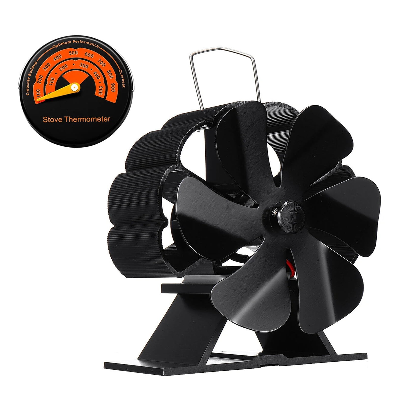 6 Blade Mini Stove Fan/Slient Fan for Heat Circulation/Wood Burner Fan