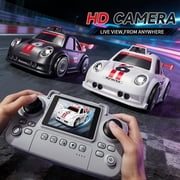 Mini RC Racing Cars with Camera, RC Drift Car with Follow, Escape, One-Click Demo Mode, Real-time Video Transmission Allows for Taking Photos (A)