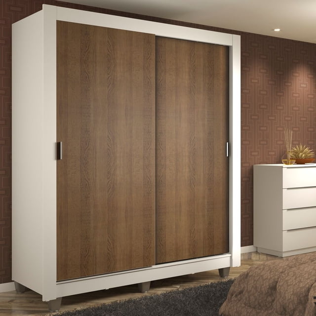 Ropero Closet Madesa Dallas 2 Puertas Con Pies BM 01