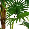 thumbnail image 2 of Vintage Home Artificial Faux 48" Tall Fan Palm Tree With Eco-Paper Planter With Eco Planter, 2 of 3