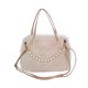 thumbnail image 3 of Bolso de felpa para mujer, cómodo, moderno, ligero, con asa superior, para llevar debajo del brazo. Caqui, 3 of 9